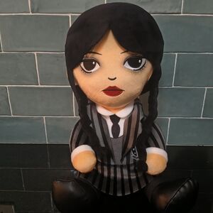 Wednesday Addams KIDROBOT Phunny 13" Plush Nevermore Academy
